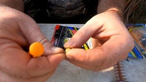 Подводные сьемки ловли карпа , Силиконовая кукуруза и пластилин спасает рыбалку.