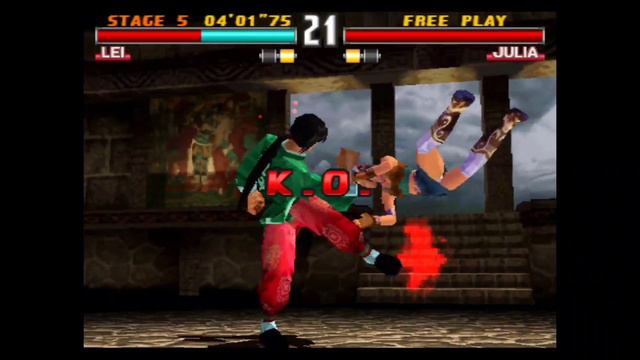 Tekken 3 Lei Wulong / Tekken 3 Lei Secret Moves / Tekken 3 Lei Combos / Tekken 3 Gameplay