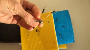 Зимняя оснастка для ловли сига на озере Увильды