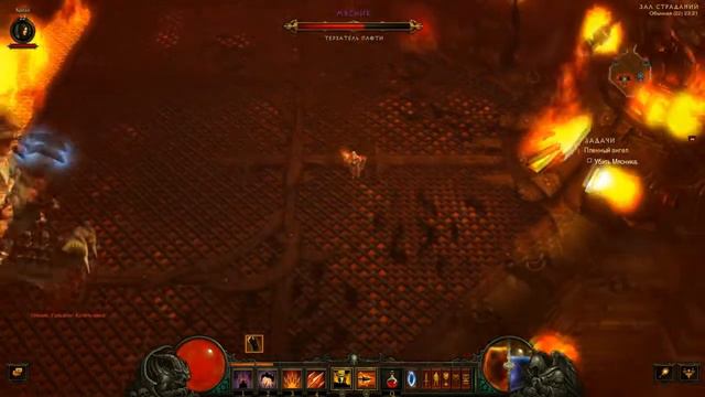 Diablo 3 Актовый босс. Мясник. Ласт. Охотница на демонов смотреть онлайн