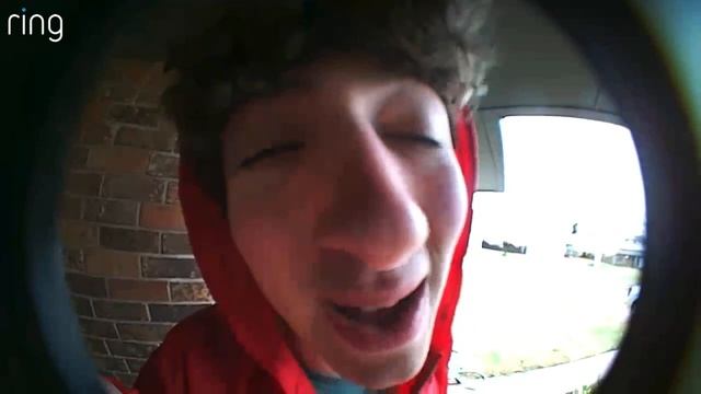 Ring Doorbell Meme - “Hey Mom… hopefully it’s not ACID RAIN” смотреть онлайн