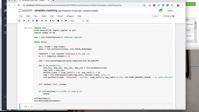 Hand Gesture Recognition Using Template Matching Method смотреть онлайн