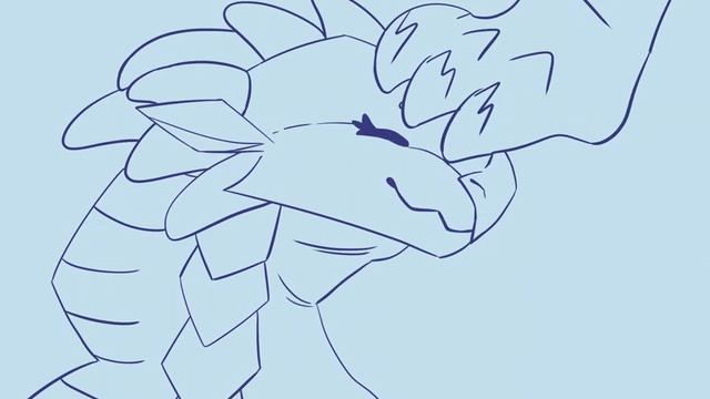 Mink Gets Scritches From Snowfall (Lineart/final sketch) смотреть онлайн