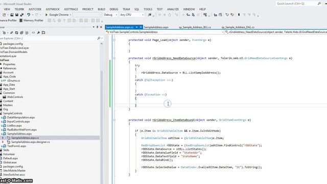 Handling Exceptions in Presentation, BLL, DAL смотреть онлайн