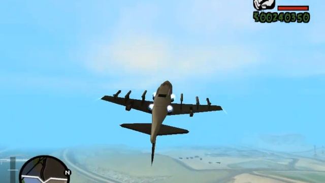 GTA SA - Летаю на гидре смотреть онлайн
