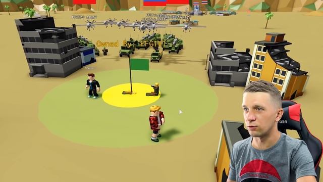 СОЗДАЛ и ПРОКАЧАЛ СВОЮ АРМИЮ в ROBLOX! Кто на МЕНЯ НАПАЛ Игровой Летсплей от FFGTV смотреть онлайн