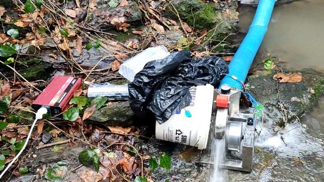 МикроГЭС (МиниГЭС) мощность до 1000Вт. Испытание на ручье. DIY Hydroelectric Power. Hydro Turbine.