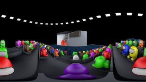 AMONG US 360 Cinema Hall VR 360 Amazing Experience -Satisfying 3D Video Entertainment (Long Version