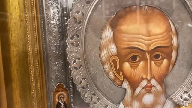 Обзор иконы из серебра Святителя Николая смотреть онлайн
