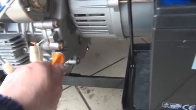 Первый запуск дизельного генератора. смотреть онлайн