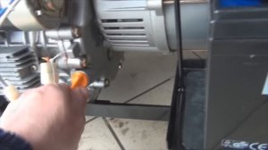 Первый запуск дизельного генератора.