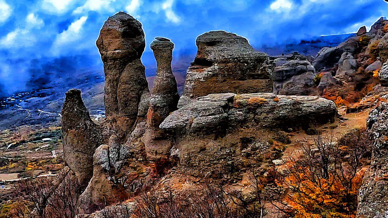 КРЫМ - Мурашки по коже. Не ВЕРЮ СВОИМ ГЛАЗАМ. Отыскал кусочек РАЯ в Крыму. Южная ДЕМЕРДЖИ ЧУДО Крыма смотреть онлайн