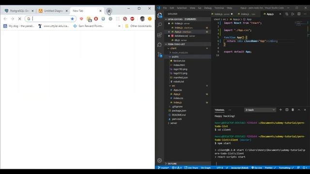 Learn the PERN stack by building a Todo List смотреть онлайн