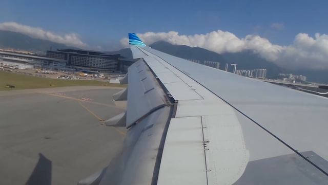 Landing GA 860 @International Hong Kong Airport смотреть онлайн