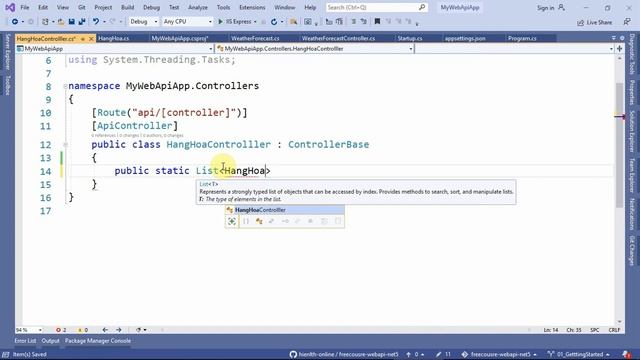 [WebAPI-NET5] #1 - Tạo API đầu tiên смотреть онлайн