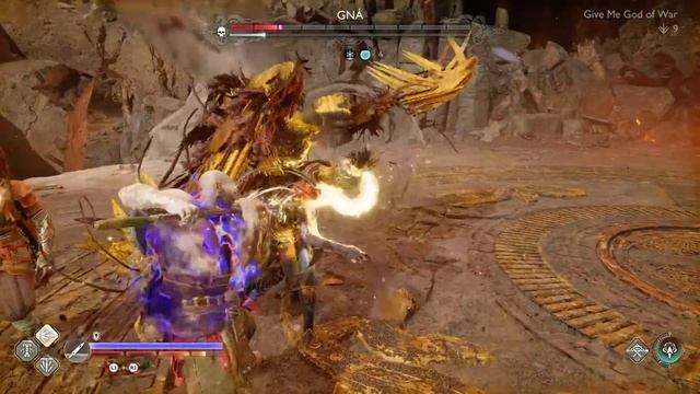 God Of War Ragnarok - Gna - Sparta Build: All Burdens - GMGOW, NG+ (PS5)