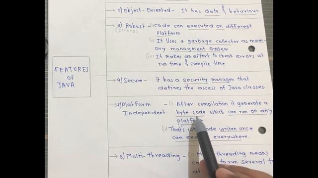 Features Of Java (ppl unit 3) смотреть онлайн