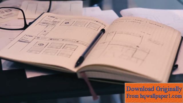 Notepad Stock Video смотреть онлайн