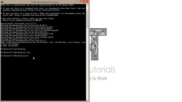 Installation of SASS - 2 смотреть онлайн