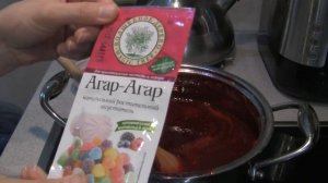 МАЛИНОВЫЙ ДЖЕМ  С АГАРАГАРОМ