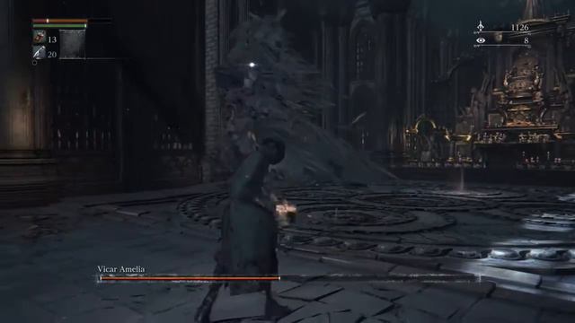 Bloodborne: Vicar Amelia Boss Fight смотреть онлайн