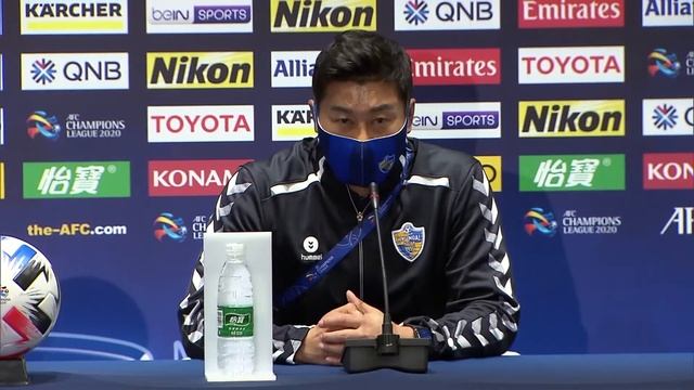 Ulsan Hyundai coach Kim Do Hoon praises his players after his side reach the 2020 AFC CL East Semis смотреть онлайн