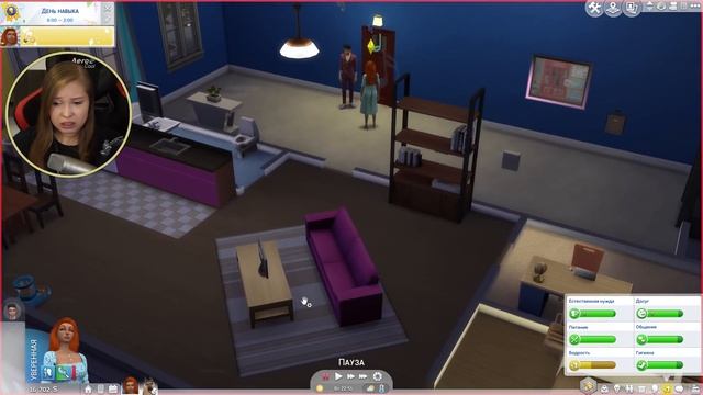 КУЧА АКТИВНОСТЕЙ! [Прохождение The Sims 4. На работу] №4 смотреть онлайн