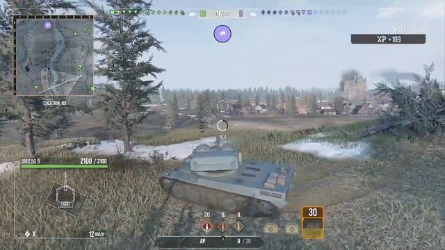 AMX 50 B - Follow the Leader (World of Tanks Console) смотреть онлайн