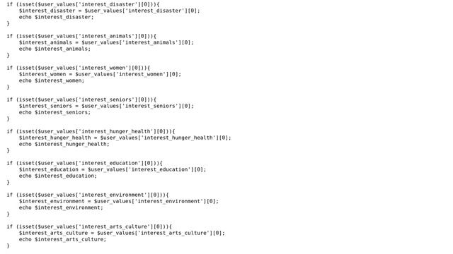 Wordpress: Matching usermeta at registration to categories of content смотреть онлайн