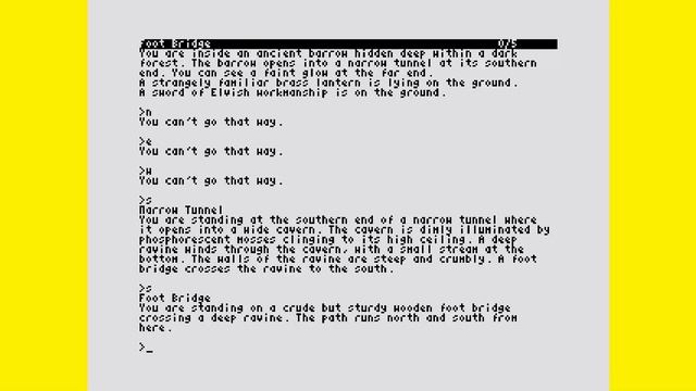 ZxZvm Zork II The Wizard of Frobozz 1984Infocom SINCLAIR ZX SPECTRUM смотреть онлайн