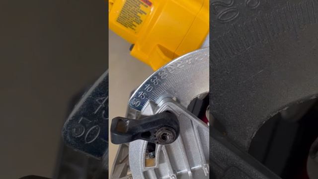 How To Adjust Dewalt Circular Saw Cut Angle. For More DIY Tips Follow @lizpacini