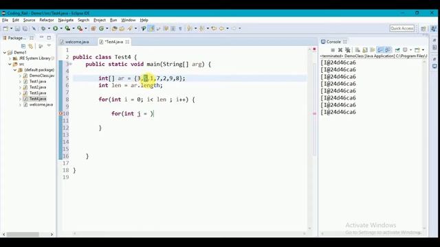 #4- Selection Sorting Technique | Coding Rail | Java Programming | Ascending & Descending Sorting смотреть онлайн