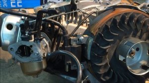 Регулировка зажигания на электростанции!Зазор для магнето!)