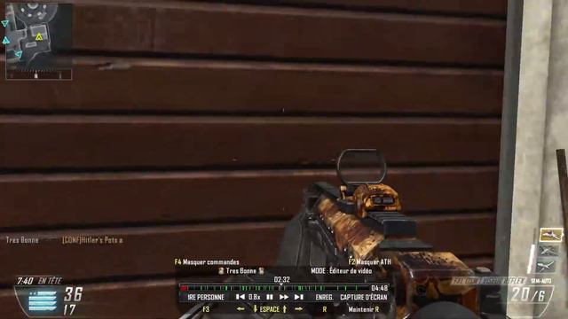 Call of Duty® Black Ops II : Cheating player with no profile, which does not appear in Ranking... смотреть онлайн