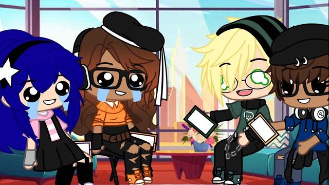 Mlb Cast Reacting To Adrienette Wattpad Story || Gachaclub Skit || Miraculous Ladybug