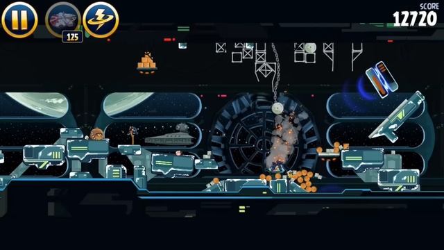 Angry birds star wars Death Star 2 level 6-30 Walkthrough 3 stars [HD] смотреть онлайн