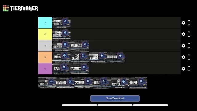 Warbits Power Tier list смотреть онлайн