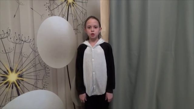 Кузнецова У. читает стихотворение В. Сорочкина "Спящий кит" #60СТИХОВ_ПОЭТА