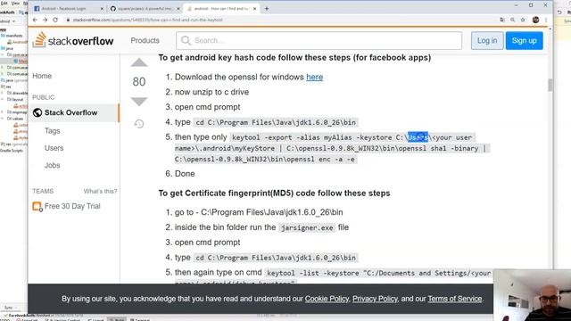 Login to facebook in java android. смотреть онлайн
