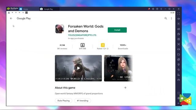 How to Play Forsaken World on PC with BlueStacks смотреть онлайн
