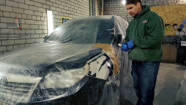 Субару Форестер. Красим переднее крыло после рихтовки. Полируем свежий лак. Часть 2. Финал. смотреть онлайн