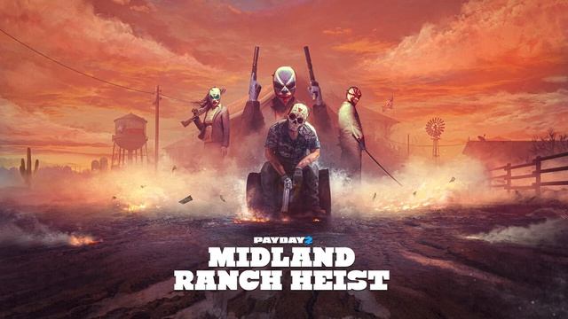 Payday 2 - Trailblazers (Midland Ranch Heist Track) смотреть онлайн
