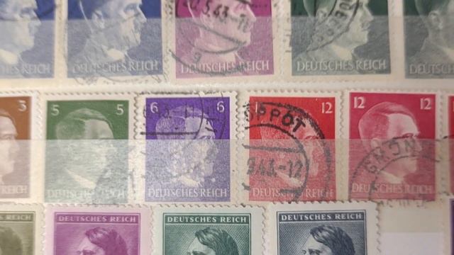 Марки, моя подборка марок Рейха!!! смотреть онлайн