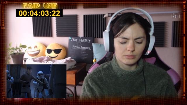 STAR WARS REBELS - "A Princess on Lothal" [S2Ep12] review/reaction! смотреть онлайн