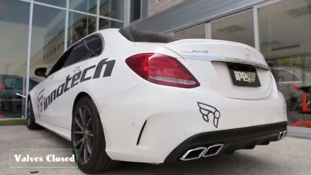 Выхлопная система iPE для Mercedes-Benz C63 AMG w205 смотреть онлайн