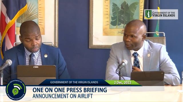 One on One Press Briefing - Announcement on Airlift смотреть онлайн