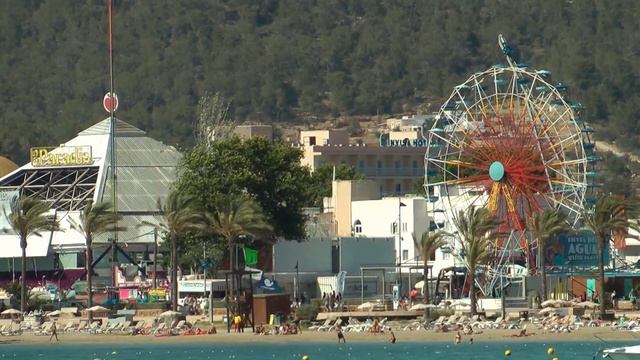 San Antonio Bay and beach Ibiza смотреть онлайн