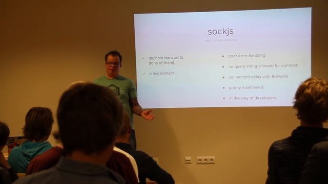 Real-time with SWEG - Arnout Kazemier - GrunnJS смотреть онлайн