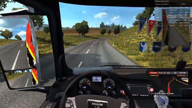Euro Truck Simulator 2 Multiplayer смотреть онлайн
