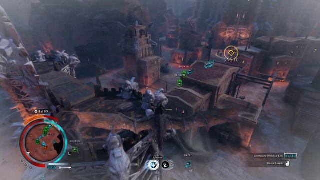 SHADOW OF WAR - THE RAREST STRONGHOLD BEST SAURON FIGHTERS IN DESERT смотреть онлайн